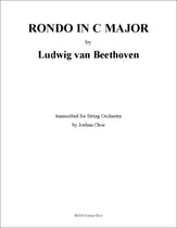 Rondo in C Major Orchestra sheet music cover